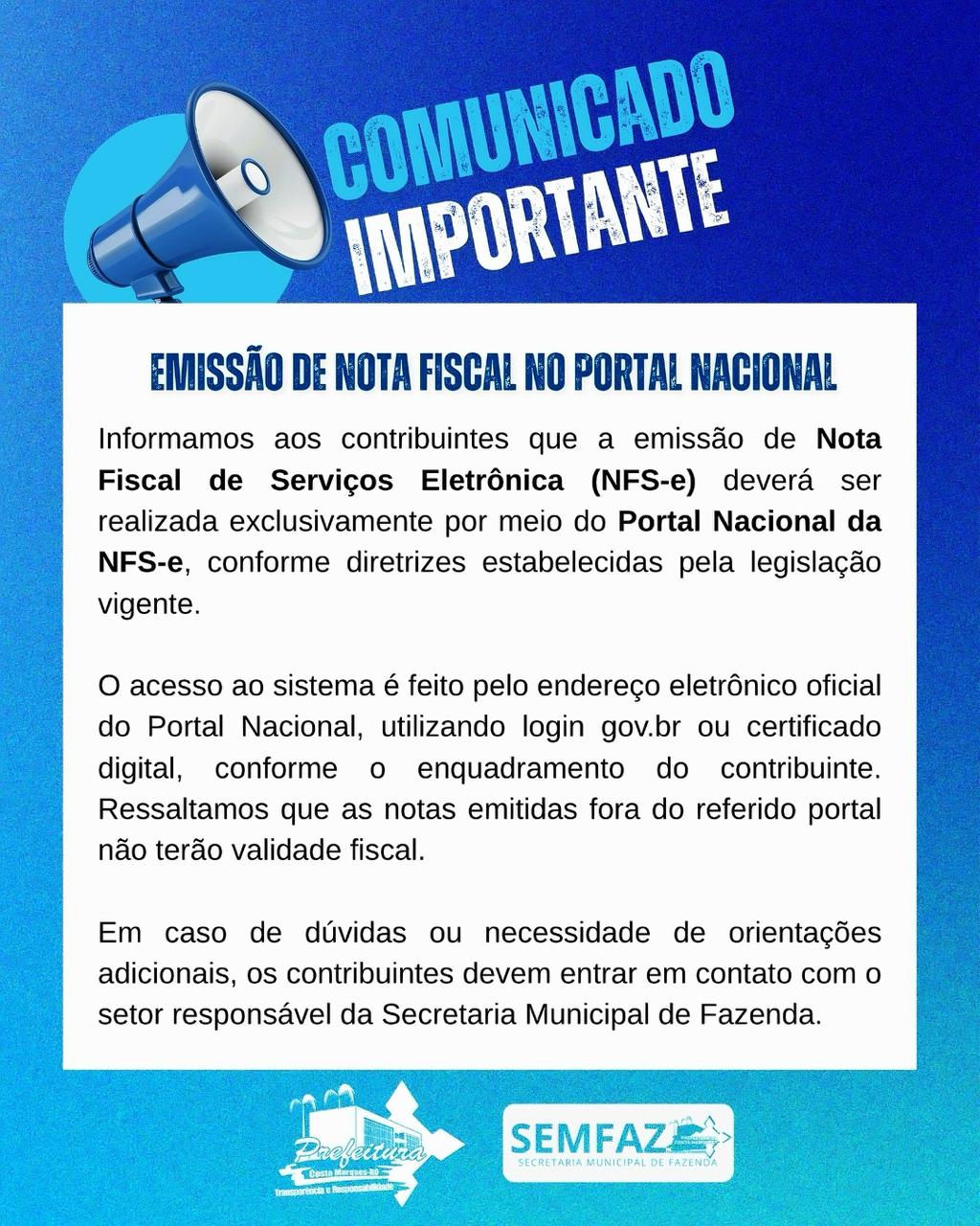 comunicado